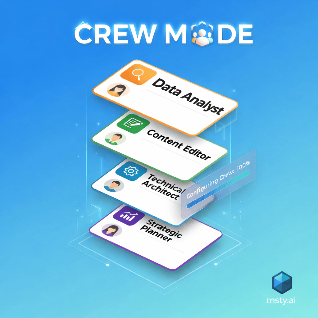 Msty Studio Crew Mode