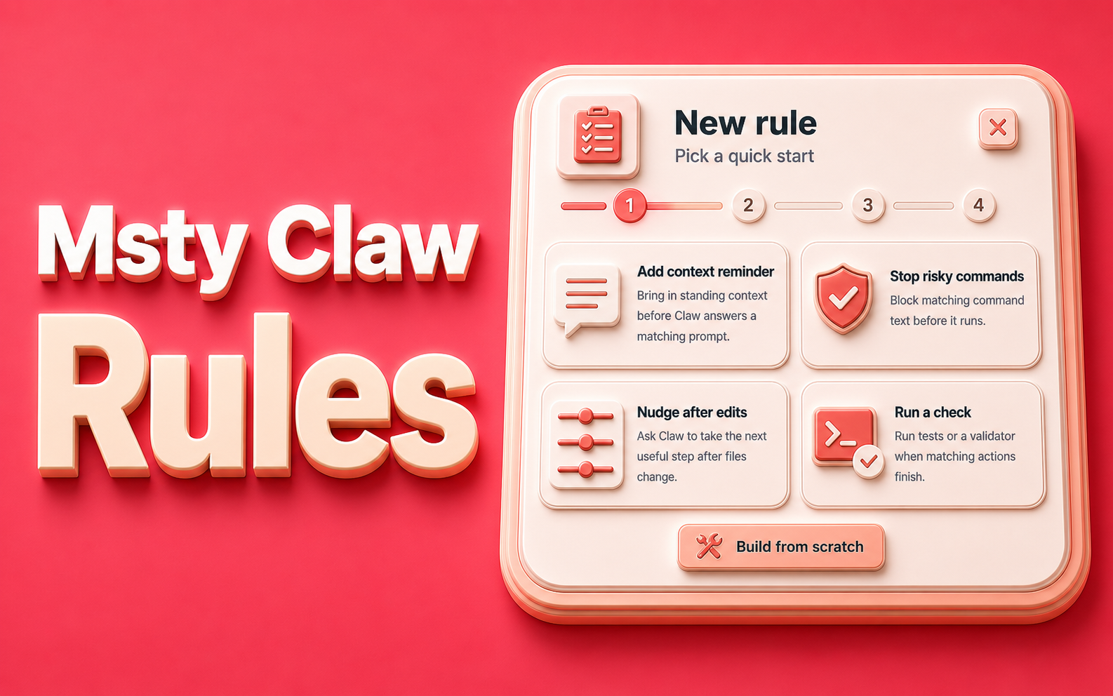 Introducing Rules: Make Msty Claw Work the Way You Do