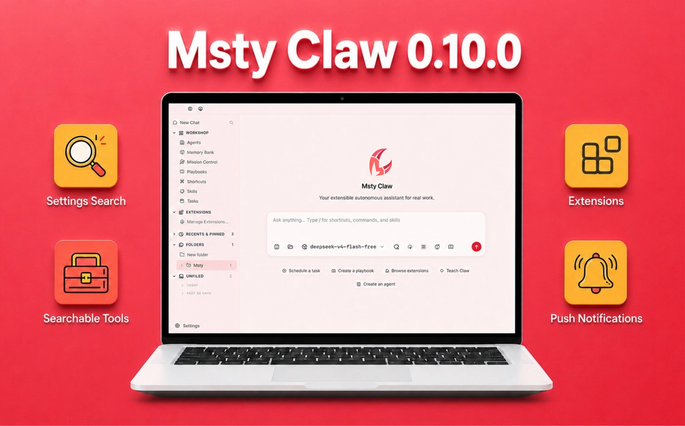 Msty Claw 0.10.0: Extensions Make Claw Yours