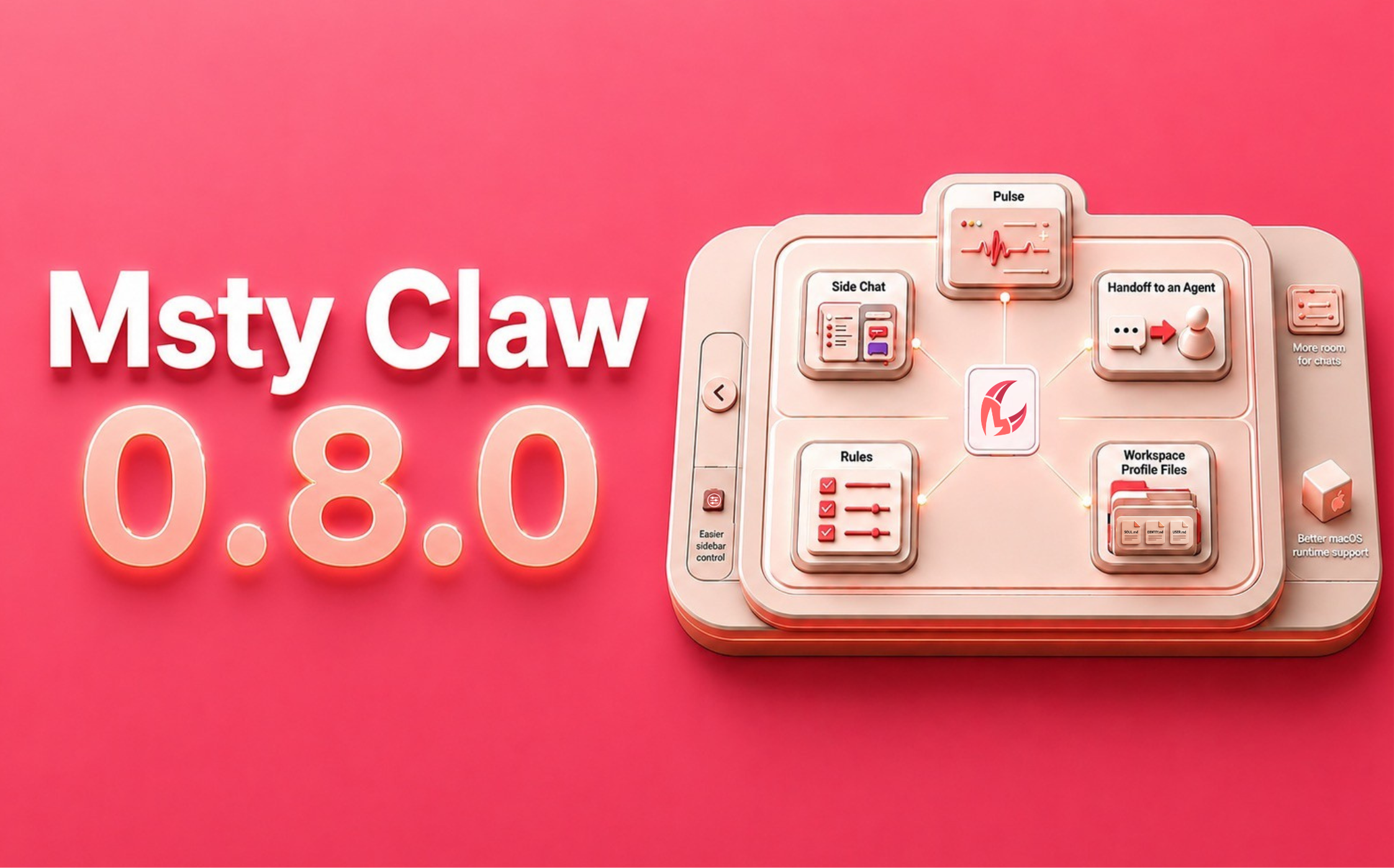 Msty Claw 0.8.0: Making Agentic Work Feel More Connected