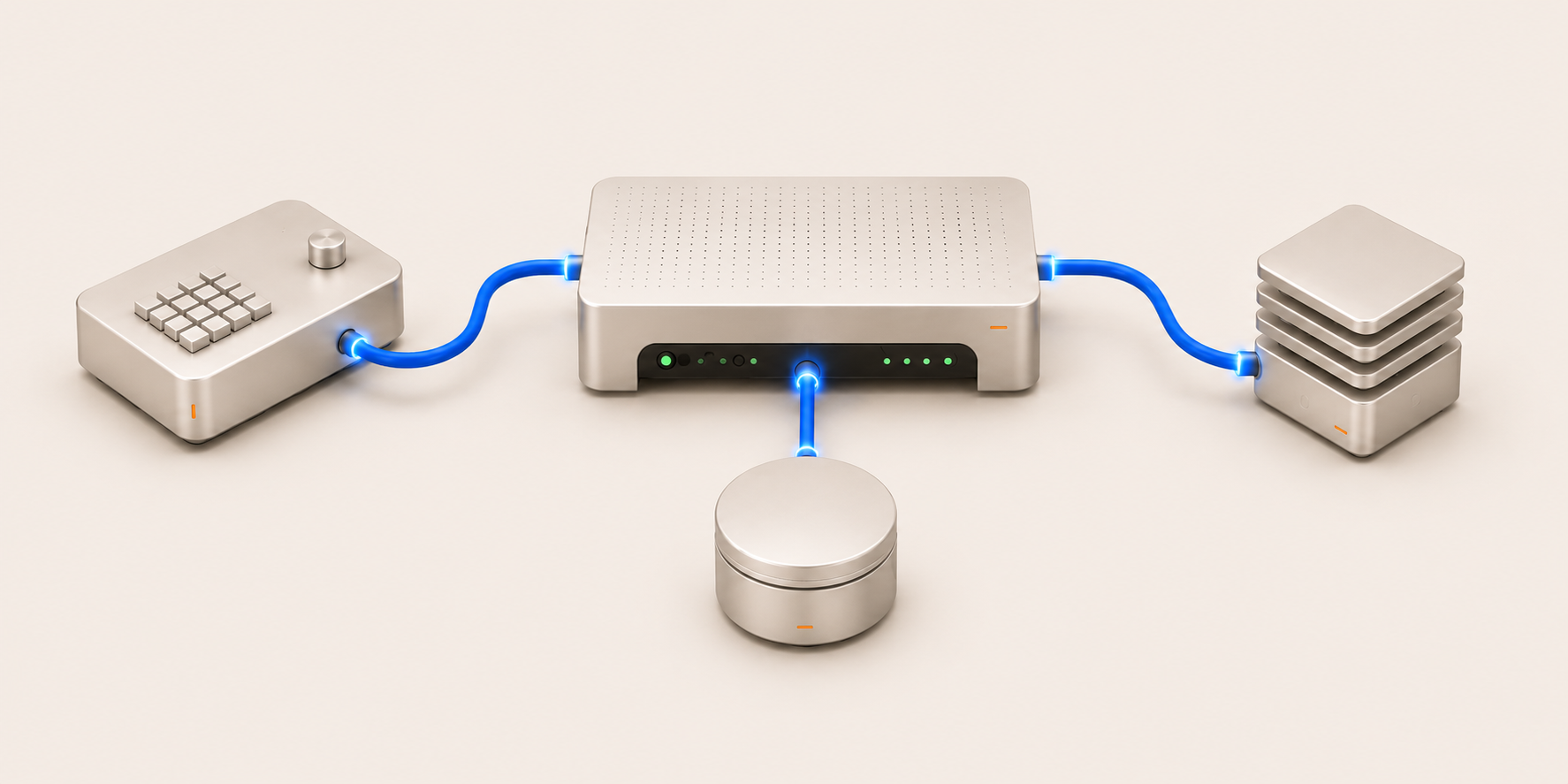 Connected Msty product devices for Studio, Go, Nexus, and Stack